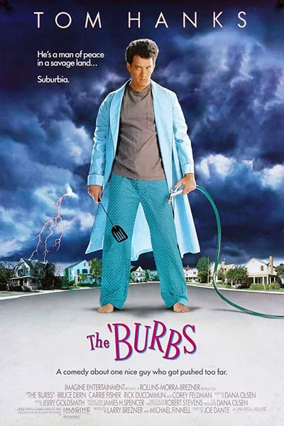 The ’Burbs (1989) poster